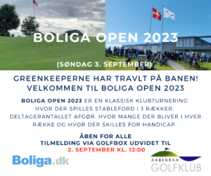 Boliga Open 2023 @ Aabenraa Golfklub | Aabenraa | Danmark