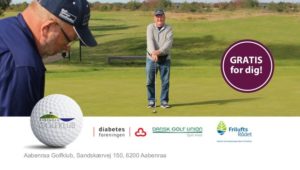 Gratis golf for Diabetikere og andre med kroniske sygdomme! @ Aabenraa Golfklub