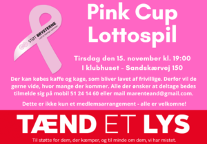 Pink Cup Lottospil 2022