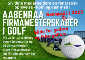 Aabenraa Firmamesterskaber i Golf 2025 @ Aabenraa Golfklub